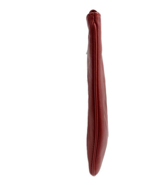 JIL SANDER（ジルサンダー）JIL SANDER (ジルサンダー) クラッチバッグ レッド サイズ:-の古着・服飾アイテム