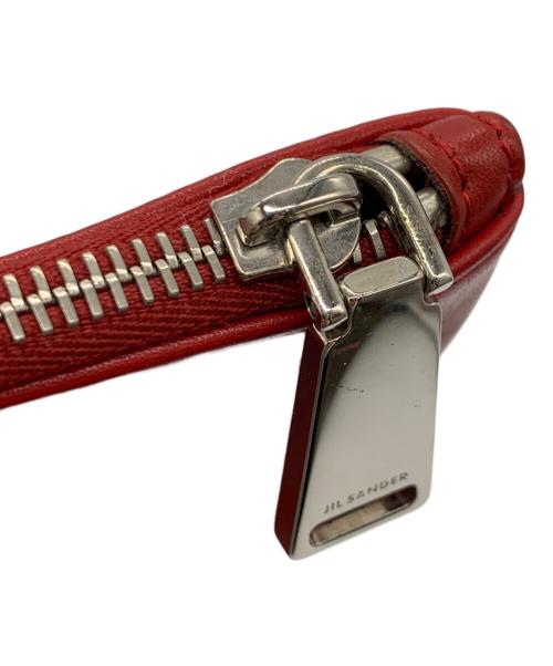 JIL SANDER（ジルサンダー）JIL SANDER (ジルサンダー) クラッチバッグ レッド サイズ:-の古着・服飾アイテム