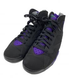 NIKE（ナイキ）の古着「AIR JORDAN 7 "RAY ALLEN"」｜ブラック×パープル