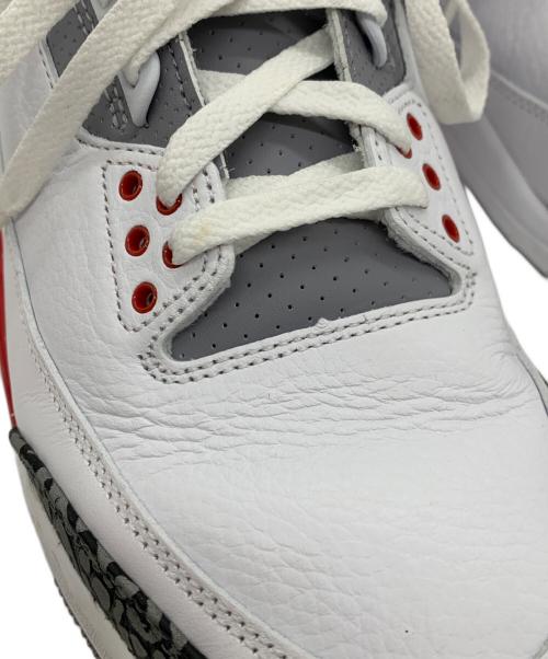 NIKE（ナイキ）NIKE (ナイキ) Air Jordan 3 Retro OG ホワイト×レッド サイズ:28.5㎝の古着・服飾アイテム