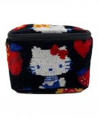 FEILER×HELLO KITTYフェイラー×ハローキティ）の古着「ポーチ」｜ブラック