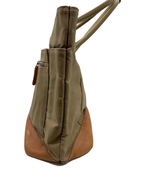 PORTER（ポーター）PORTER (ポーター) トートバッグ ベージュ×ブラウンの古着・服飾アイテム