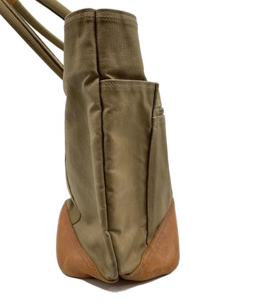 PORTER（ポーター）PORTER (ポーター) トートバッグ ベージュ×ブラウンの古着・服飾アイテム