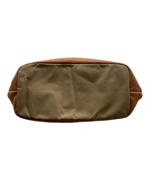 PORTER（ポーター）PORTER (ポーター) トートバッグ ベージュ×ブラウンの古着・服飾アイテム