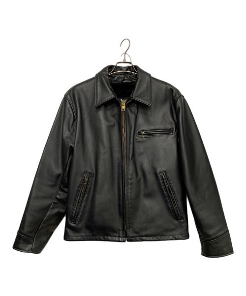 Schott（ショット）Schott (ショット) レザージャケット ブラック サイズ:42の古着・服飾アイテム
