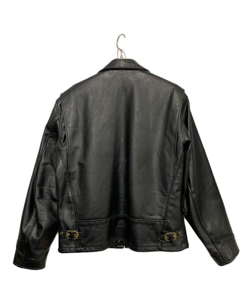Schott（ショット）Schott (ショット) レザージャケット ブラック サイズ:42の古着・服飾アイテム