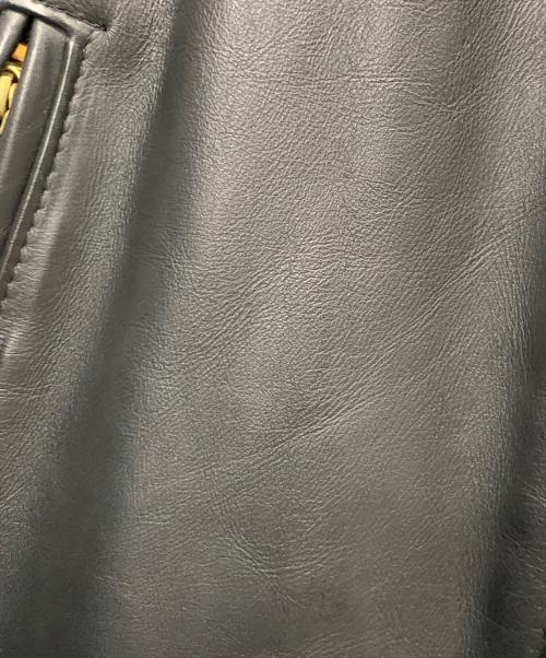Schott（ショット）Schott (ショット) レザージャケット ブラック サイズ:42の古着・服飾アイテム
