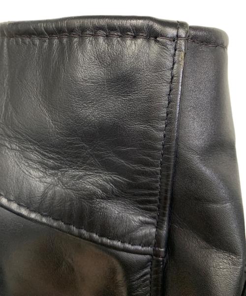 Schott（ショット）Schott (ショット) レザージャケット ブラック サイズ:42の古着・服飾アイテム