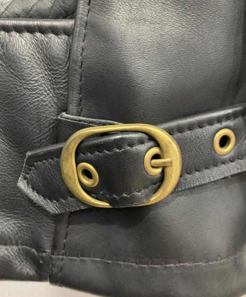 Schott（ショット）Schott (ショット) レザージャケット ブラック サイズ:42の古着・服飾アイテム