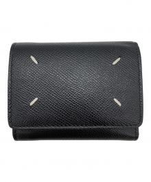 Maison Margiela（メゾンマルジェラ）の古着「3つ折り財布」｜ブラック