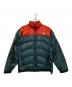 THE NORTH FACE（ザ ノース フェイス）の古着「ダウンジャケット」｜グレー×レッド