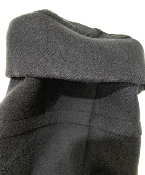 HAMILTON（ハミルトン）HAMILTON (ハミルトン) BEAUTY&YOUTH (ビューティーアンドユース) WOOL MIX ロングPコート ネイビー サイズ:Sの古着・服飾アイテム
