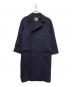 HAMILTON（ハミルトン）の古着「WOOL MIX ロングPコート」｜ネイビー