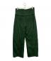 CLANE (クラネ) ウエストベルトコーデュロイパンツ グリーン サイズ:1：4000円