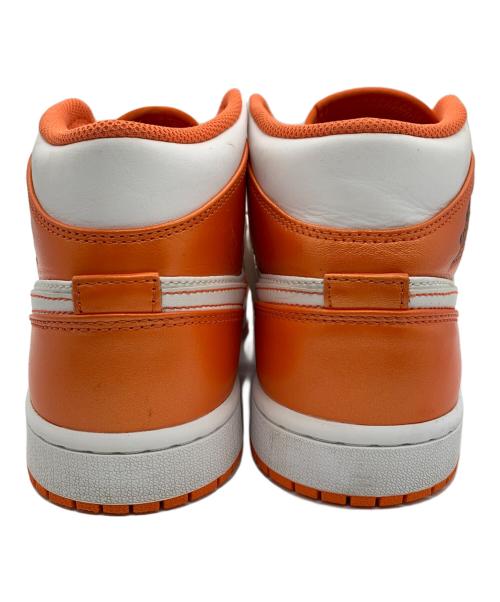 NIKE（ナイキ）NIKE (ナイキ) ハイカットスニーカー オレンジ×ホワイト サイズ:26.5cmの古着・服飾アイテム