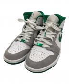 NIKEナイキ）の古着「ハイカットスニーカー」｜グリーン×ホワイト