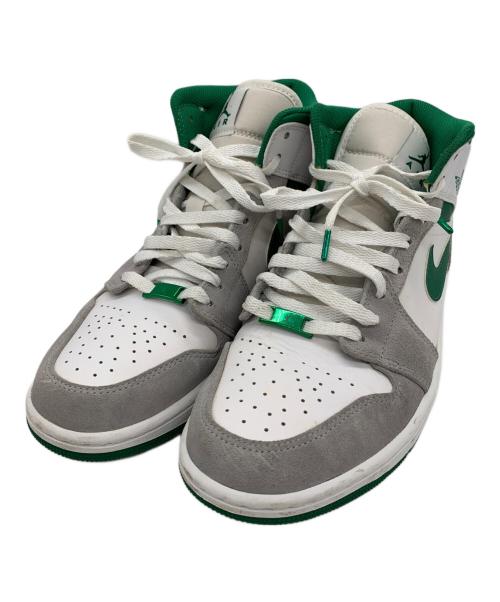 NIKE（ナイキ）NIKE (ナイキ) ハイカットスニーカー グリーン×ホワイト サイズ:26.5の古着・服飾アイテム