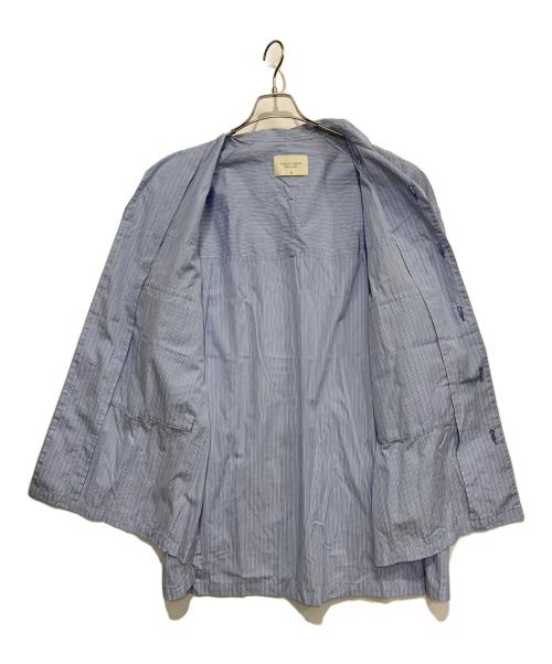 PUBLIC TOKYO（パブリックトウキョウ）PUBLIC TOKYO (パブリックトウキョウ) ストライプリラックスシャツ スカイブルー サイズ:2の古着・服飾アイテム
