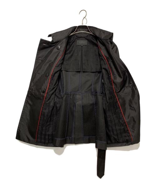 BURBERRY BLACK LABEL（バーバリーブラックレーベル）BURBERRY BLACK LABEL (バーバリーブラックレーベル) トレンチコート ブラック サイズ:40の古着・服飾アイテム