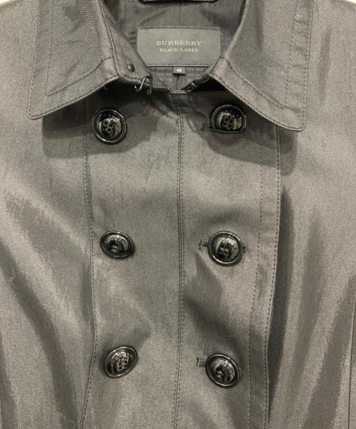 BURBERRY BLACK LABEL（バーバリーブラックレーベル）BURBERRY BLACK LABEL (バーバリーブラックレーベル) トレンチコート ブラック サイズ:40の古着・服飾アイテム