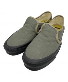 VANS VAULT×TAKA HAYASHI（バンズボルト×タカハヤシ）の古着「スリッポン」｜ブラック×グレー