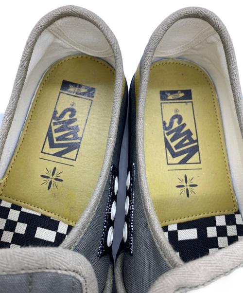 VANS VAULT（バンズボルト）VANS VAULT (バンズボルト) TAKA HAYASHI (タカハヤシ) スリッポン ブラック×グレー サイズ:28.5㎝の古着・服飾アイテム