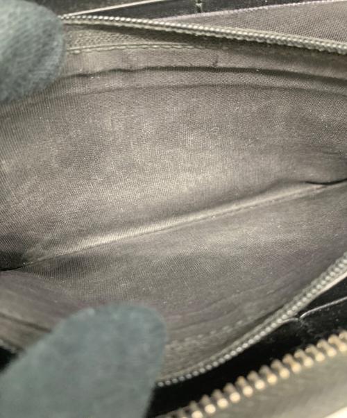 GUCCI（グッチ）GUCCI (グッチ) 長財布 ブラック×グリーンの古着・服飾アイテム