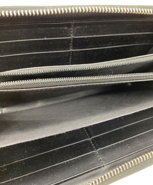 GUCCI（グッチ）GUCCI (グッチ) 長財布 ブラック×グリーンの古着・服飾アイテム