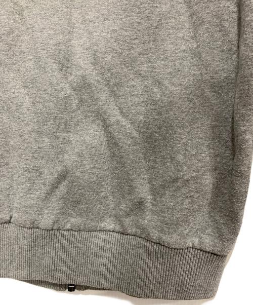 DIESEL（ディーゼル）DIESEL (ディーゼル) 切り替えジップパーカー グレー サイズ:Mの古着・服飾アイテム