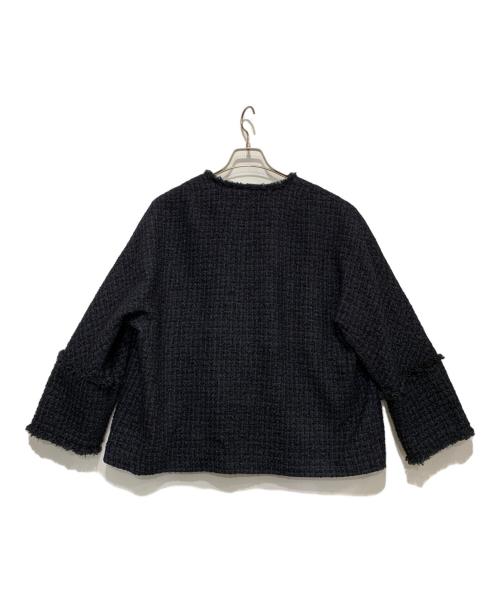 IENA（イエナ）IENA (イエナ) ツイードジャケット ネイビー サイズ:38の古着・服飾アイテム