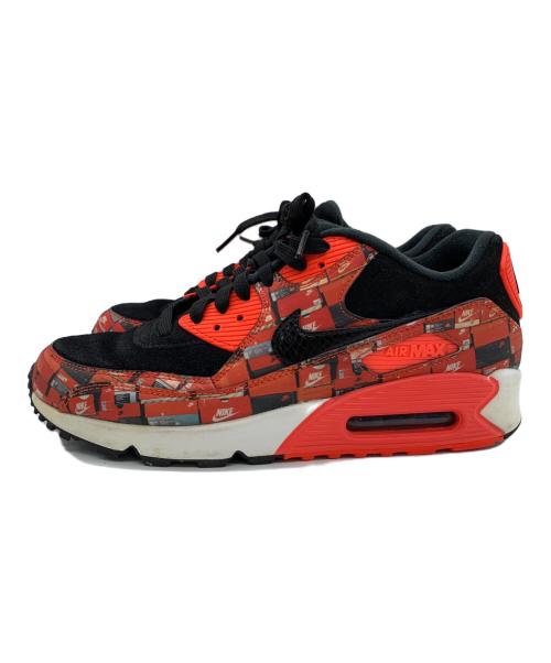 NIKE（ナイキ）NIKE (ナイキ) ローカットスニーカー レッド×ブラック サイズ:26.5cmの古着・服飾アイテム