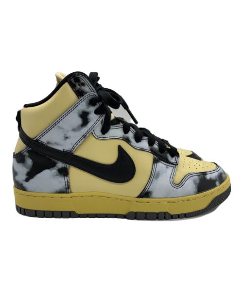 NIKE（ナイキ）NIKE (ナイキ) ハイカットスニーカー グレー×イエロー サイズ:26.5cm 未使用品の古着・服飾アイテム
