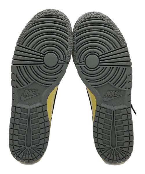 NIKE（ナイキ）NIKE (ナイキ) ハイカットスニーカー グレー×イエロー サイズ:26.5cm 未使用品の古着・服飾アイテム