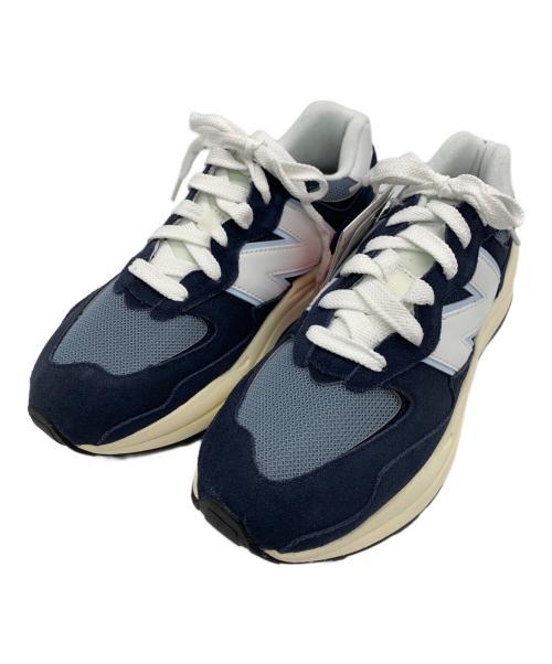 NEW BALANCE（ニューバランス）NEW BALANCE (ニューバランス) ローカットスニーカー ホワイト×ネイビー サイズ:27cm 未使用品の古着・服飾アイテム