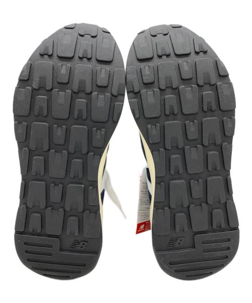 NEW BALANCE（ニューバランス）NEW BALANCE (ニューバランス) ローカットスニーカー ホワイト×ネイビー サイズ:27cm 未使用品の古着・服飾アイテム
