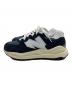 NEW BALANCE (ニューバランス) ローカットスニーカー ホワイト×ネイビー サイズ:27cm 未使用品：8000円