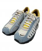 NIKEナイキ）の古着「ローカットスニーカー」｜ベージュ×スカイブルー