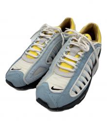 NIKE（ナイキ）の古着「ローカットスニーカー」｜ベージュ×スカイブルー