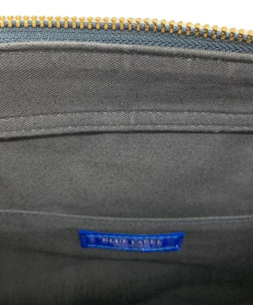 BLUE LAVEL CRESTBRIDGE（ブル^レーベル・クレストブリッジ）BLUE LAVEL CRESTBRIDGE (ブル^レーベル・クレストブリッジ) 2WAYバッグ グリーン×スカイブルーの古着・服飾アイテム