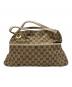 GUCCI（グッチ）の古着「ハンドバッグ」｜ブラウン×ベージュ