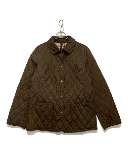 BURBERRY LONDON（バーバリーロンドン）BURBERRY LONDON (バーバリーロンドン) キルティングジャケット ブラウン サイズ:40の古着・服飾アイテム