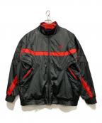 NIKEナイキ）の古着「JSW AJ5 SATIN JKT」｜ブラック×レッド