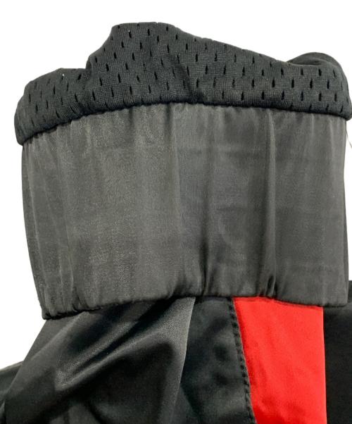 NIKE（ナイキ）NIKE (ナイキ) JSW AJ5 SATIN JKT ブラック×レッド サイズ:XLの古着・服飾アイテム