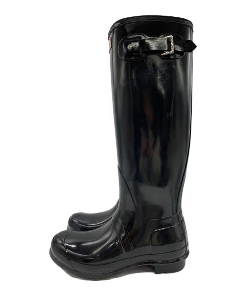 HUNTER（ハンター）HUNTER (ハンター) レインブーツ ブラック サイズ:UK6の古着・服飾アイテム