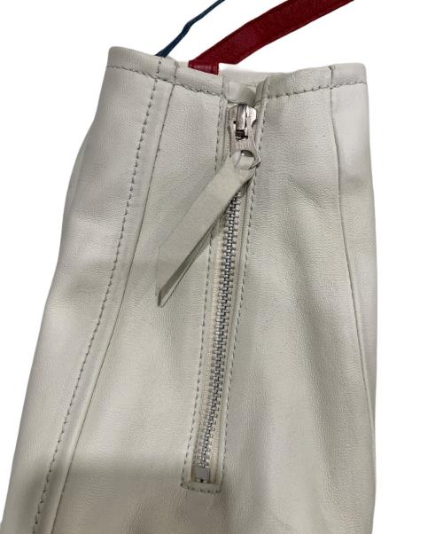 Schott（ショット）Schott (ショット) ラムレザージャケット ホワイト×レッド×ブルー サイズ:2XLの古着・服飾アイテム