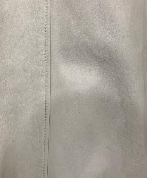 Schott（ショット）Schott (ショット) ラムレザージャケット ホワイト×レッド×ブルー サイズ:2XLの古着・服飾アイテム