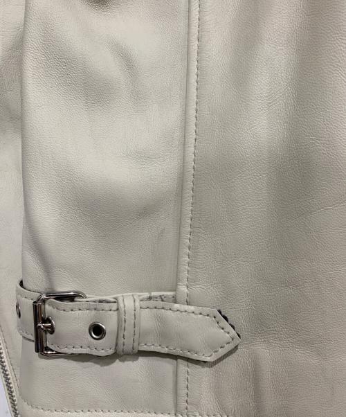 Schott（ショット）Schott (ショット) ラムレザージャケット ホワイト×レッド×ブルー サイズ:2XLの古着・服飾アイテム