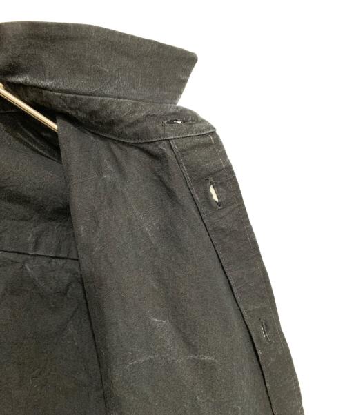 man-tle（マントル）MAN-TLE (マントル) 長袖シャツ ブラック サイズ:Mの古着・服飾アイテム