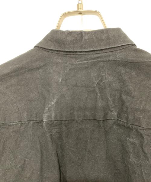 man-tle（マントル）MAN-TLE (マントル) 長袖シャツ ブラック サイズ:Mの古着・服飾アイテム