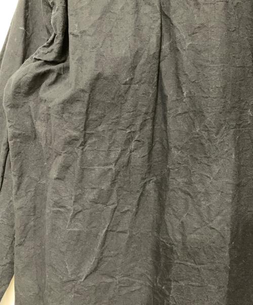 man-tle（マントル）MAN-TLE (マントル) 長袖シャツ ブラック サイズ:Mの古着・服飾アイテム